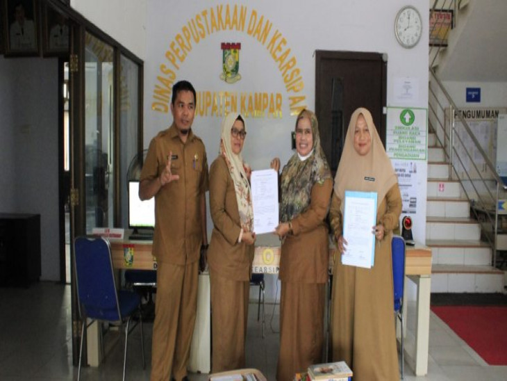 Inspektorat Kabupaten Kampar ikut serta dalam Gerakan Menyumbang Buku (GERBANGKU).