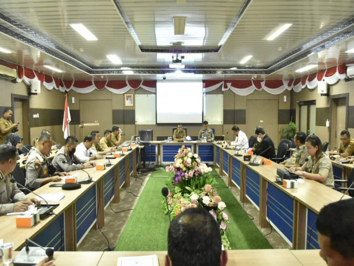 Pemerintah Kabupaten Kampar Lakukan Persiapan Kedatangan Satgas Saber Pungli RI