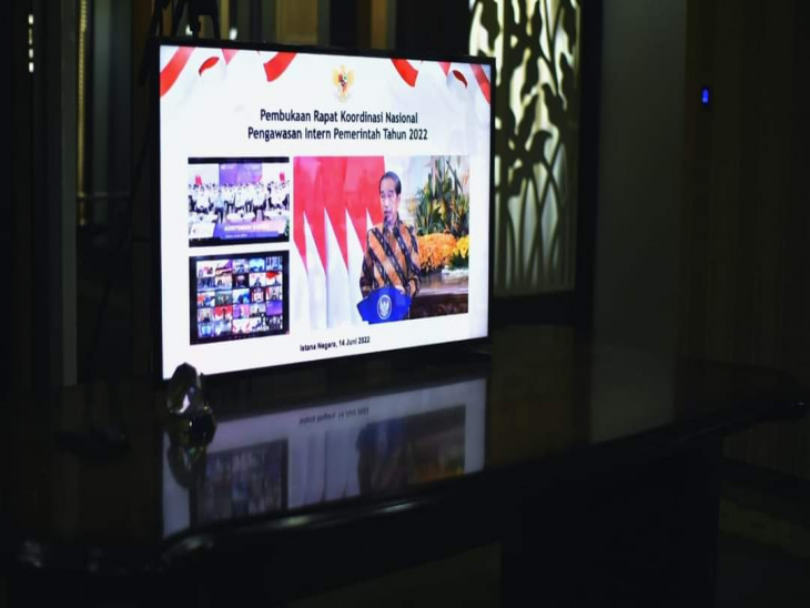 Rakornas Wasin Produk Dalam Negeri, Pamkab Kampar: Siapkan Startegi Pengawalan Produk Lokal Kampar.