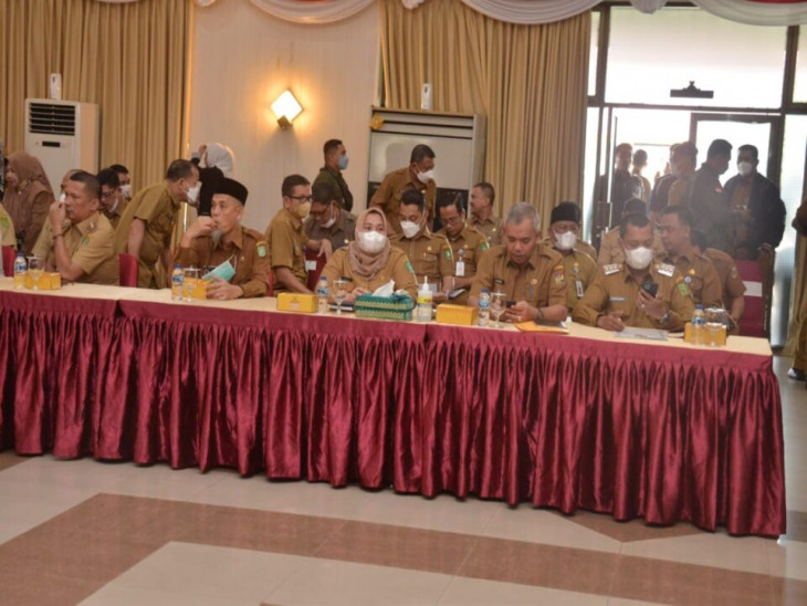 Pemkab Kampar Tekankan OPD Layanan Masyarakat Berpartisipasi Pada Survei Penilaian Integritas.