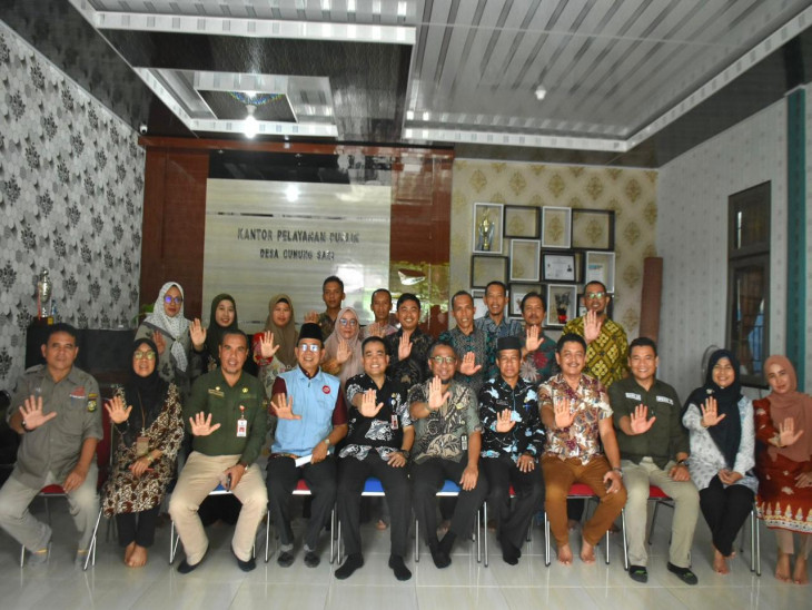 Tim Observasi Tinjau Lokasi Kesiapan Desa Gunung Sari