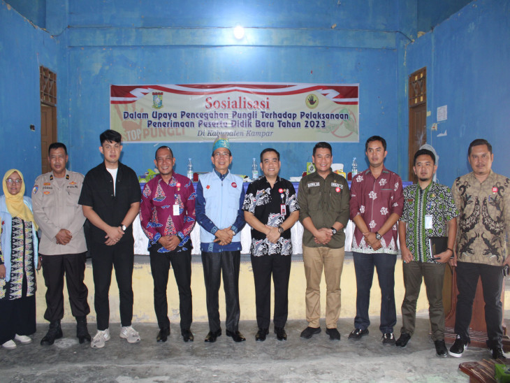 Sosialisasi Tim Saberpungli Kampar Kepada Sekolah Yang Menerima Dana BOS