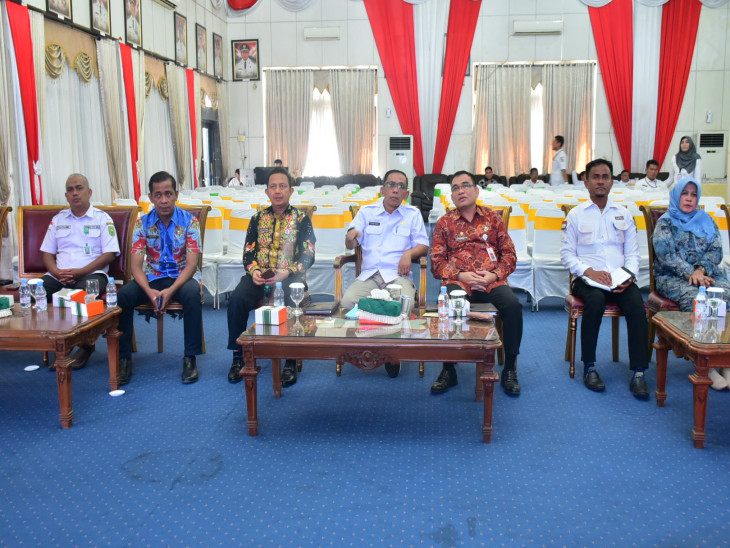 Inspektur Daerah Kabupaten Kampar Menghadiri Rakornas Bersama Presiden Joko Widodo