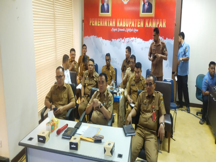 Pesiapan Menjelang Bimtek Lomba Desa Anti Korupsi di Desa Pulau Gadang