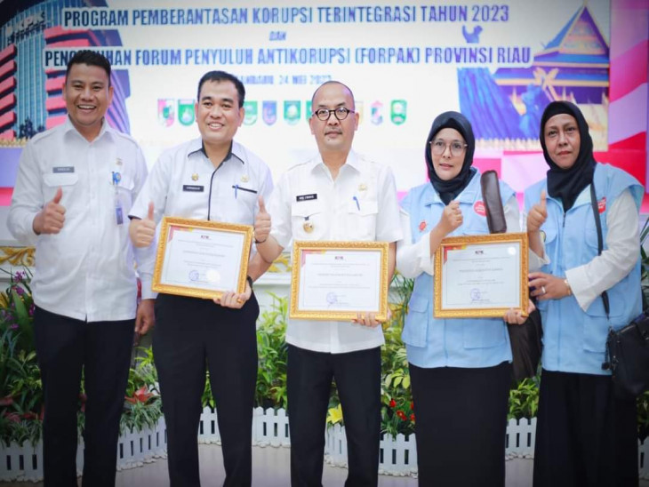 Kabupaten Kampar Terima Tiga Penghargaan Sekaligus dari KPK