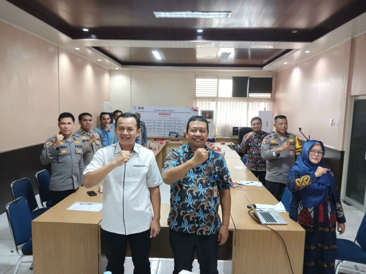 Kunjungan Satgas Saber Pungli Kota Sawahlunto ke Satgas Saber Pungli Kabupaten Kampar