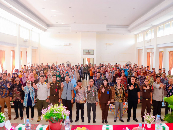 Tim Saber Pungli Gelar Sosialisasi Demi Ciptakan Kampar yang Bersih dari Pungutan Liar