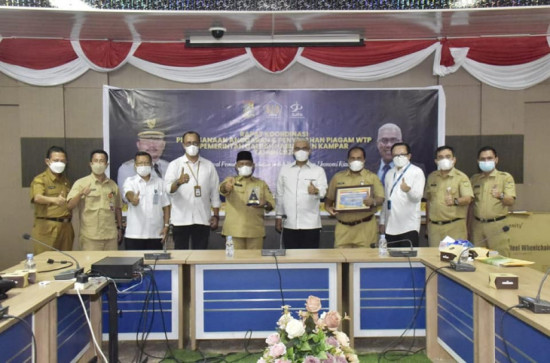 Kabupaten Kampar Raih penghargaan WTP lima kali berturut-turut dari tahun 2015-2020.