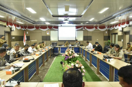 Pemerintah Kabupaten Kampar Lakukan Persiapan Kedatangan Satgas Saber Pungli RI