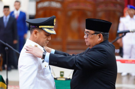 Hambali dilantik Jadi Pj Bupati Kampar