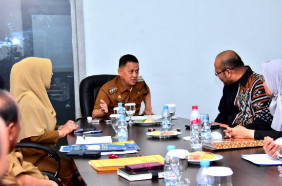 Pj Bupati Kampar Pimpin Rapat Exit Meeting dengan BPK RI Perwakilan Provinsi Riau