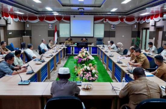 Pemkab Kampar Gelar Rapat Koordinasi Pensertipikatan dan Pengamanan Aset Daerah