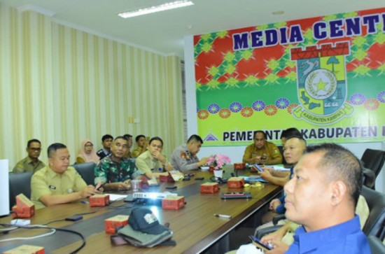 Pemkab Kampar Ikuti Rakor Pengendalian Inflasi Nasional, Stabilitas Pangan, dan Program 3 Juta Rumah