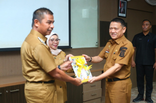 Usai Apel Gabungan Bupati Kampar Ahmad Yuzar S.Sos, MT Lakukan Sertijab