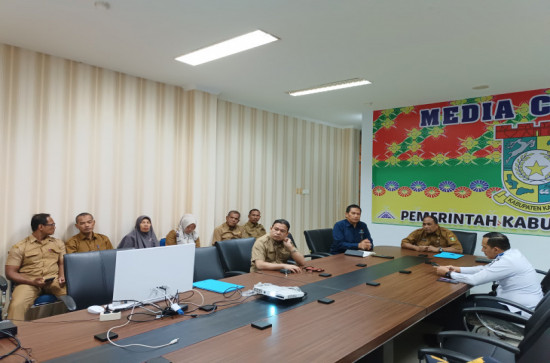 Ikuti Rakor Pengendalian Inflasi Bersama Kemendagri Secara Daring.