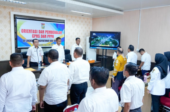 Bupati Kampar Buka Kegiatan Orientasi serta Pembekalan CPNS dan PPPK di Inspektorat Kampar