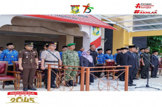 Inspektur mengikuti upacara peringatan hari bela negara ke 77