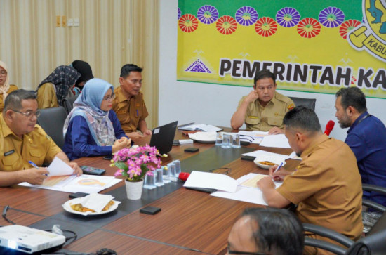 Inspektorat Pimpin Rapat Inflasi Kabupaten Kampar Per Desember 2025