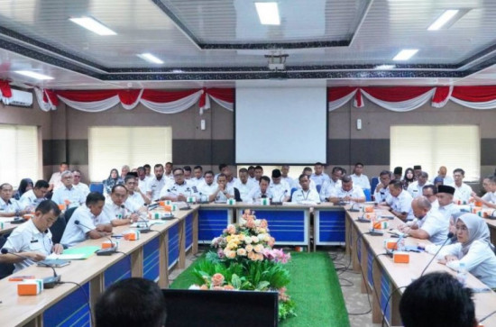 Rapat Entry Meeting Pemeriksaan Interim LKPD TA 2025 bersama BPK RI Perwakilan Riau.