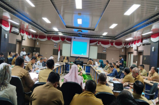 Inspektorat Turut Melaporkan RFK Bulan April Pada Rapat Bersama Wakil Bupati