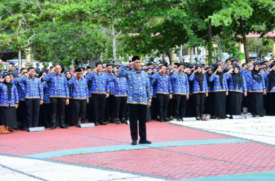Pimpinan Inspektorat Beserta Jajaran Hadir Pada Peringatan Hari Kebangkitan Nasional ke-118